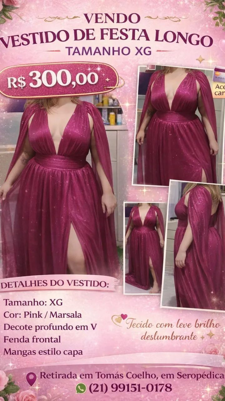 Vestido de festa XG