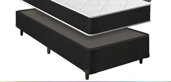 Base cama box solteiro