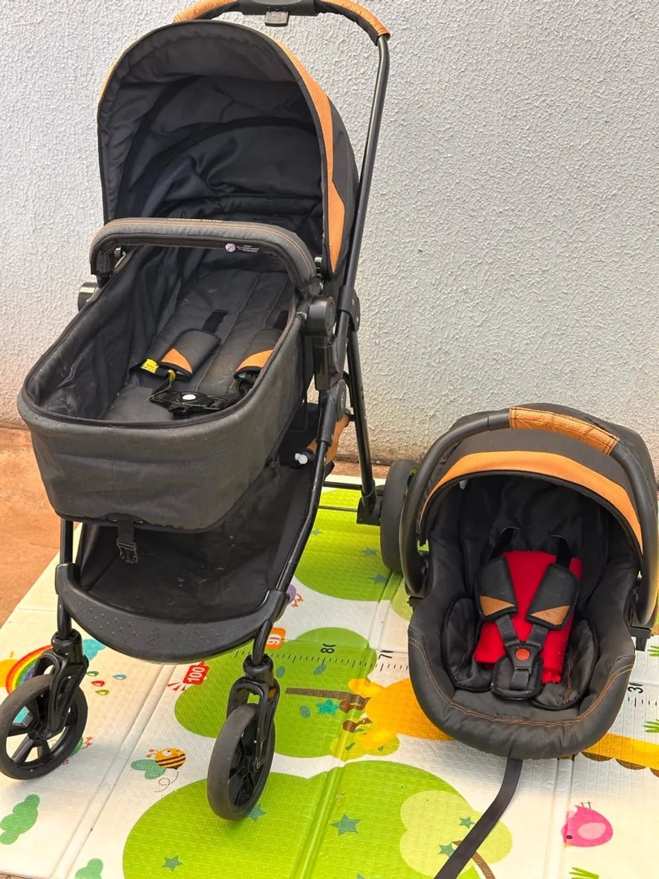 Carrinho + bebê conforto  - Foto 2