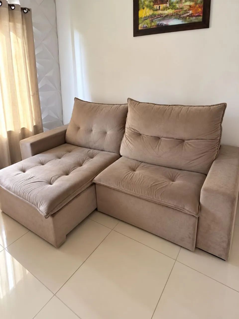 Vendo Sofá retrátil e reclinável - Foto 2