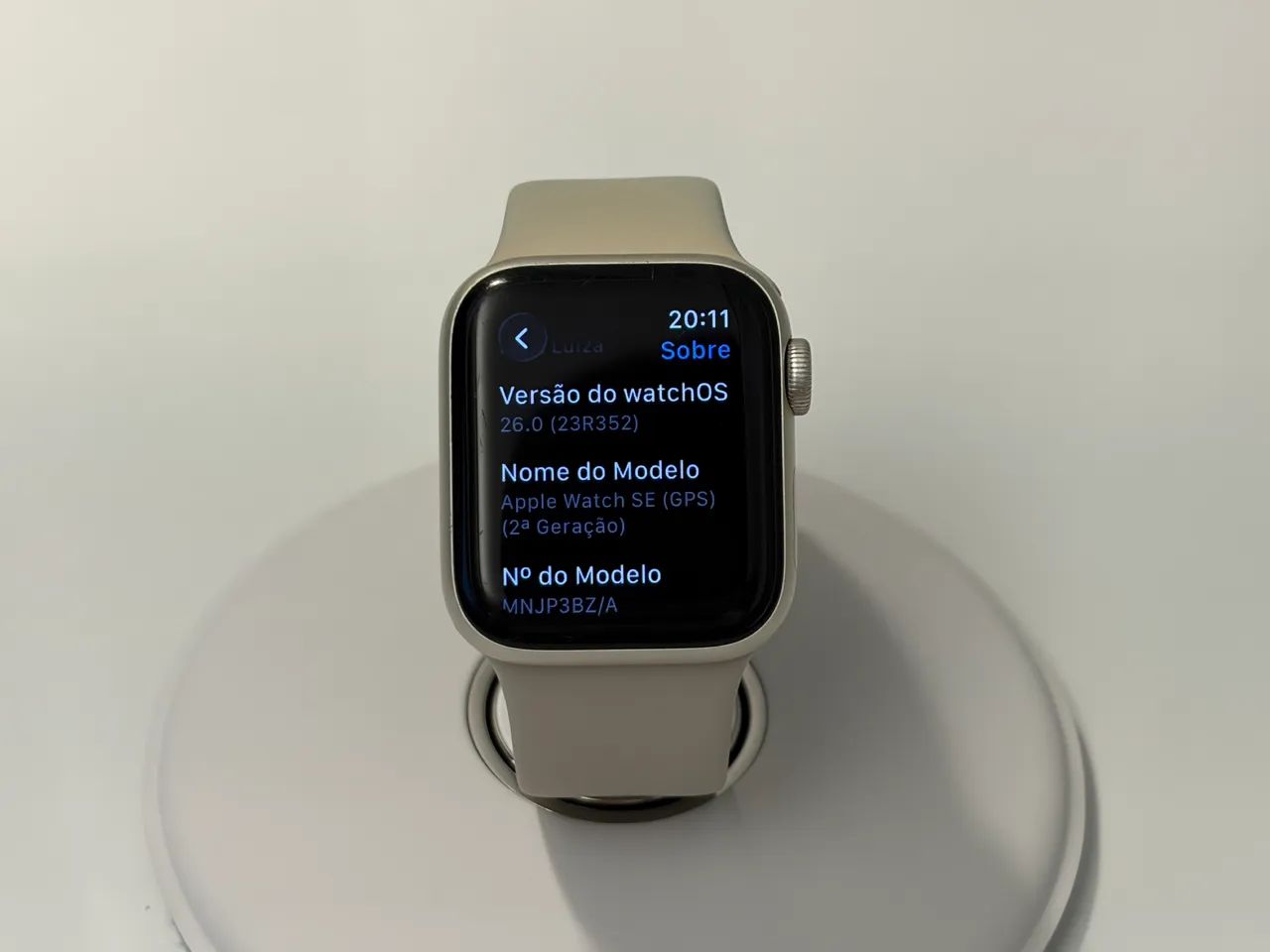 Apple Watch Series SE 2 40mm Star - Seminovo - Foto 5