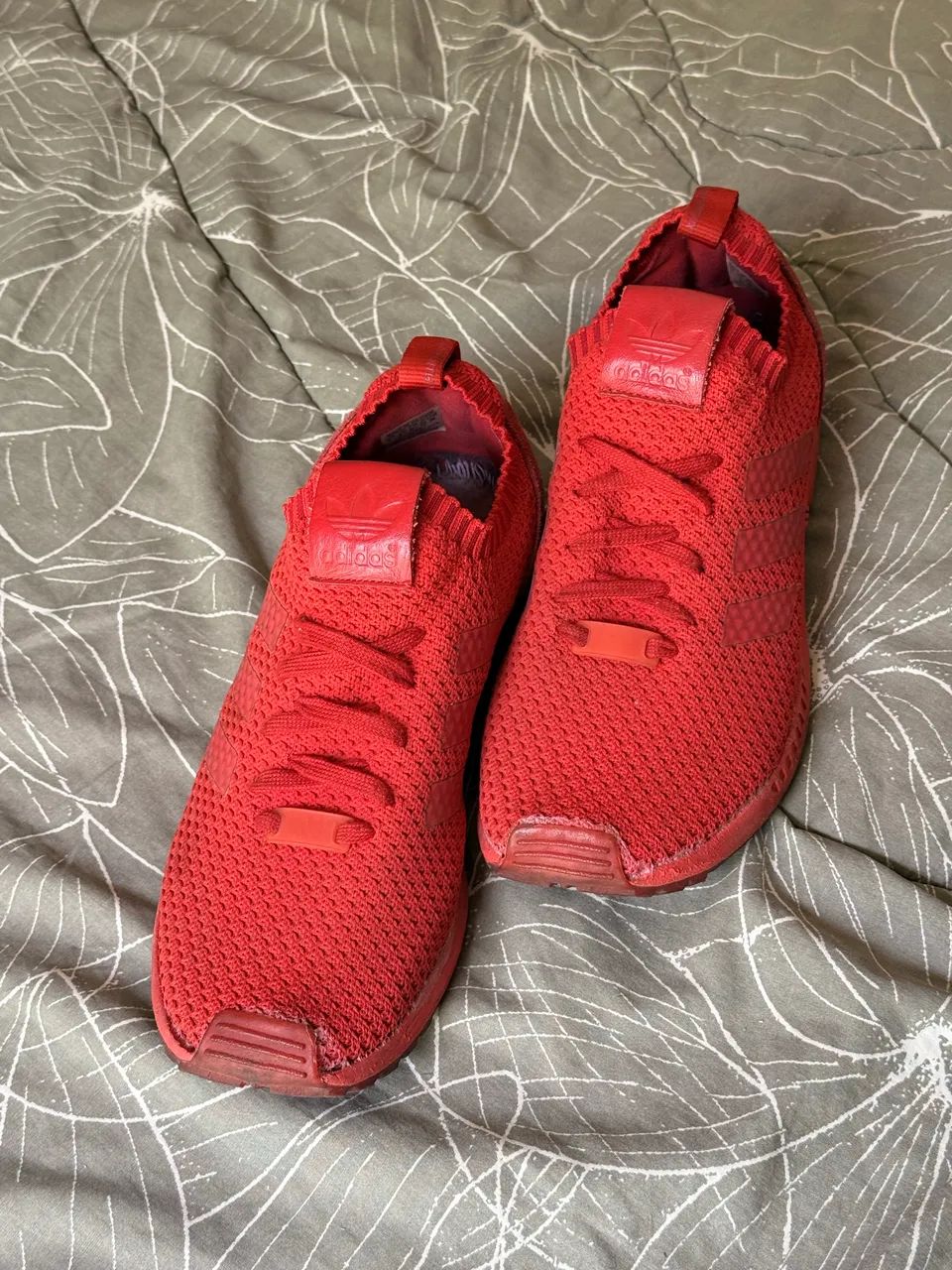 tênis adidas zx flux prime-knit vermelho size 9 - Calçados - Vila