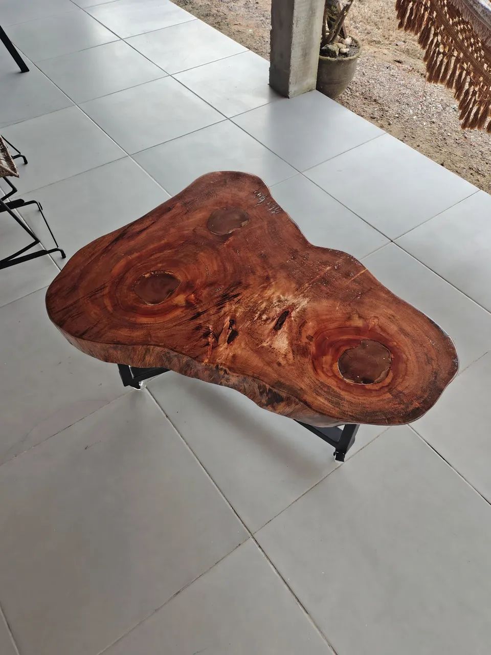 Mesa de centro rústica  - Foto 2