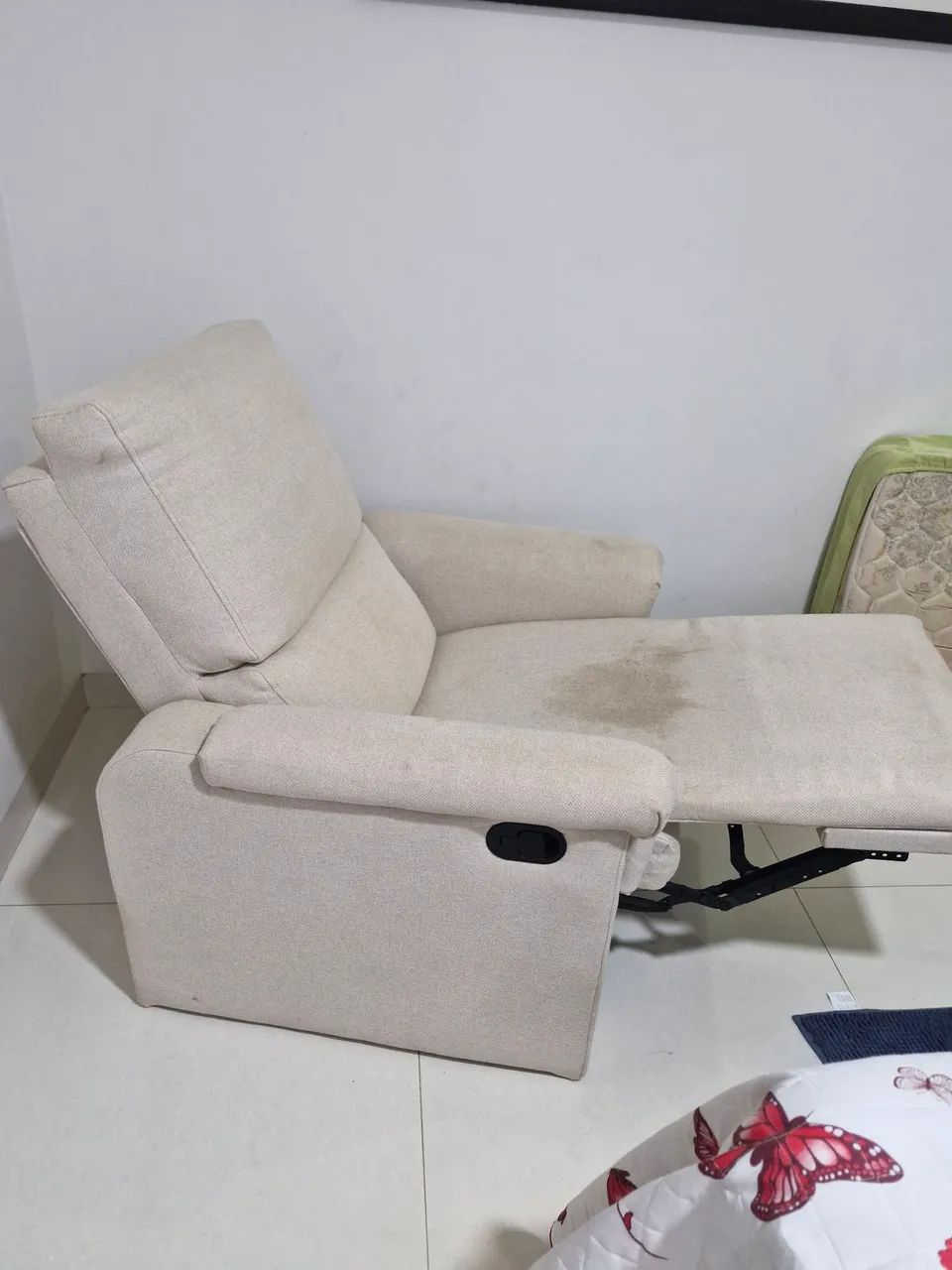 Poltrona reclináveis linho - Foto 5