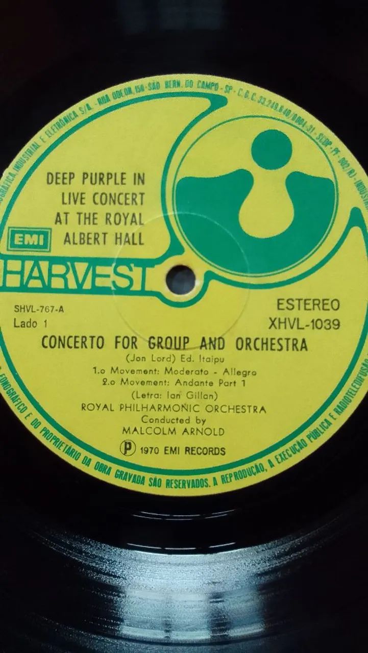 Vinil Deep Purple The Royal Philharmonic Orchestra  - Foto 4
