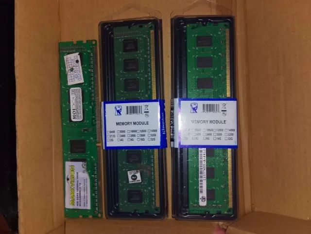 Placa mãe processadores, memorias, gabinete e teclado - Foto 2