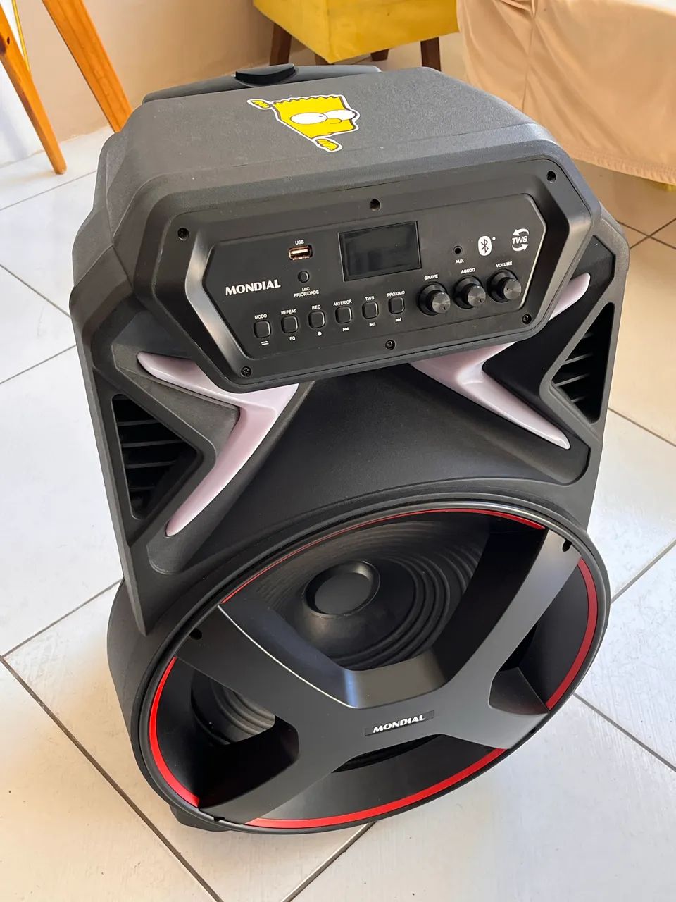 Vendo caixa de som amplificada  - Foto 4