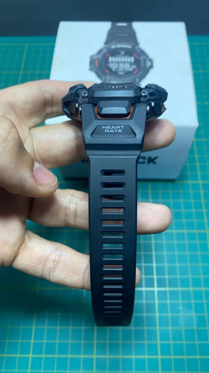 GBD H2000 Casio G Shock Preto e Laranja - Foto 5