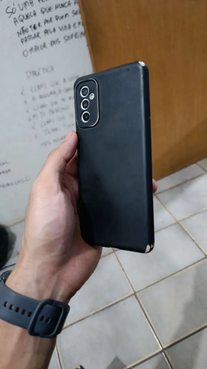 Samsung M52 5G com caixa (linhas na tela) - Foto 4