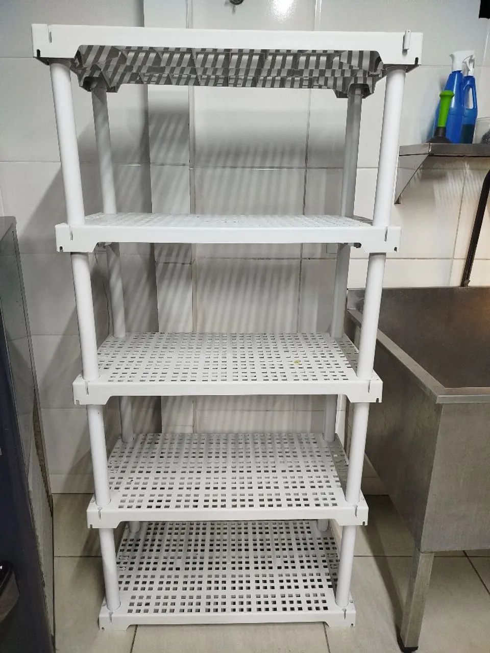Estante com prateleiras para câmara fria e estoque  - Foto 2