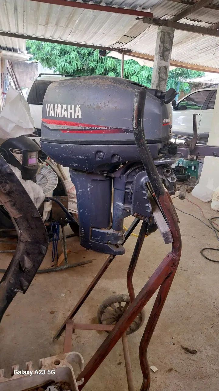 Motor sem rabeta está funcionando 