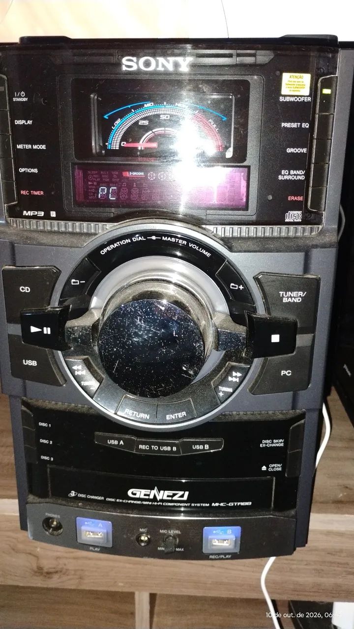 Vendo aparelho de som Sony