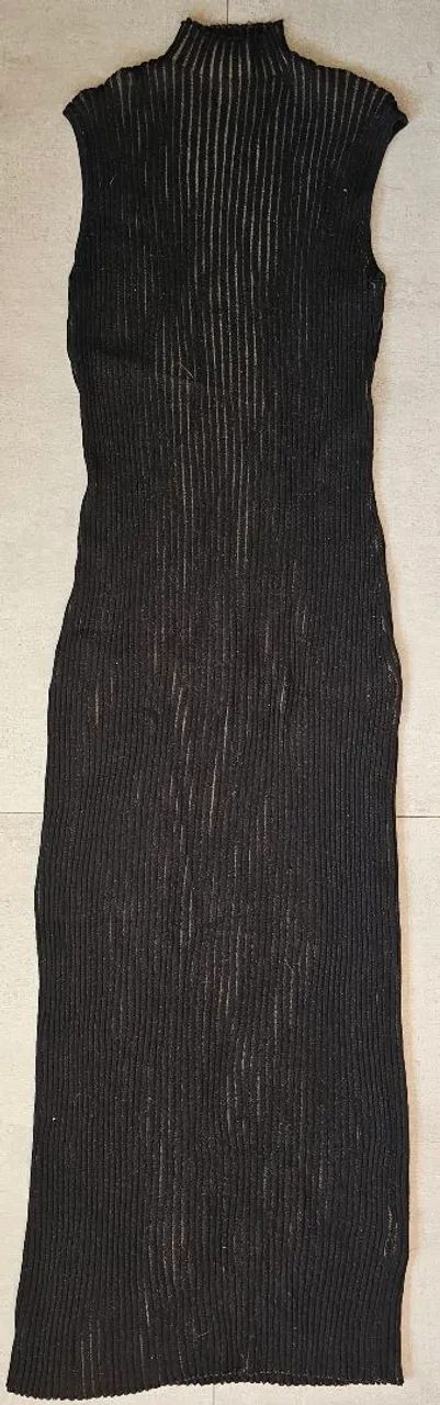 Vestido Shoulder Midi em Tricot - Foto 2