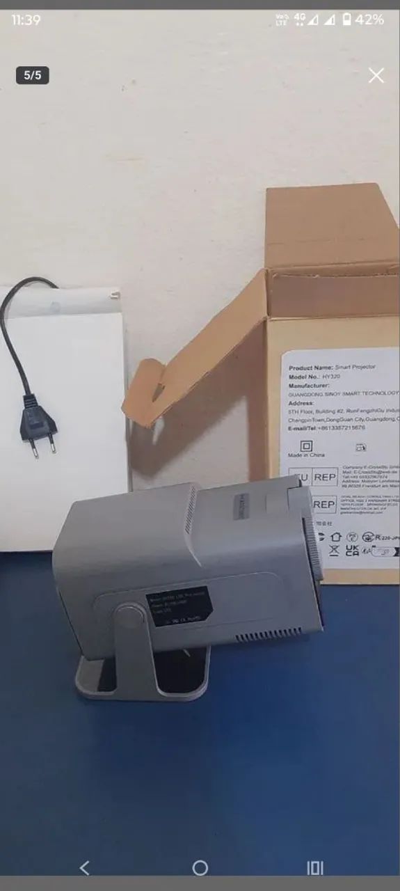 Mini Projetor MagiCubic Hy320 - Foto 5