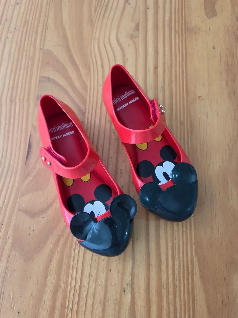 Sapatilha Mini Melissa X Mickey Mouse Vermelho 26/27