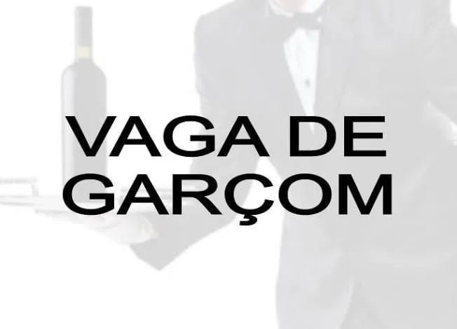 Precisa-se de Garçom 
