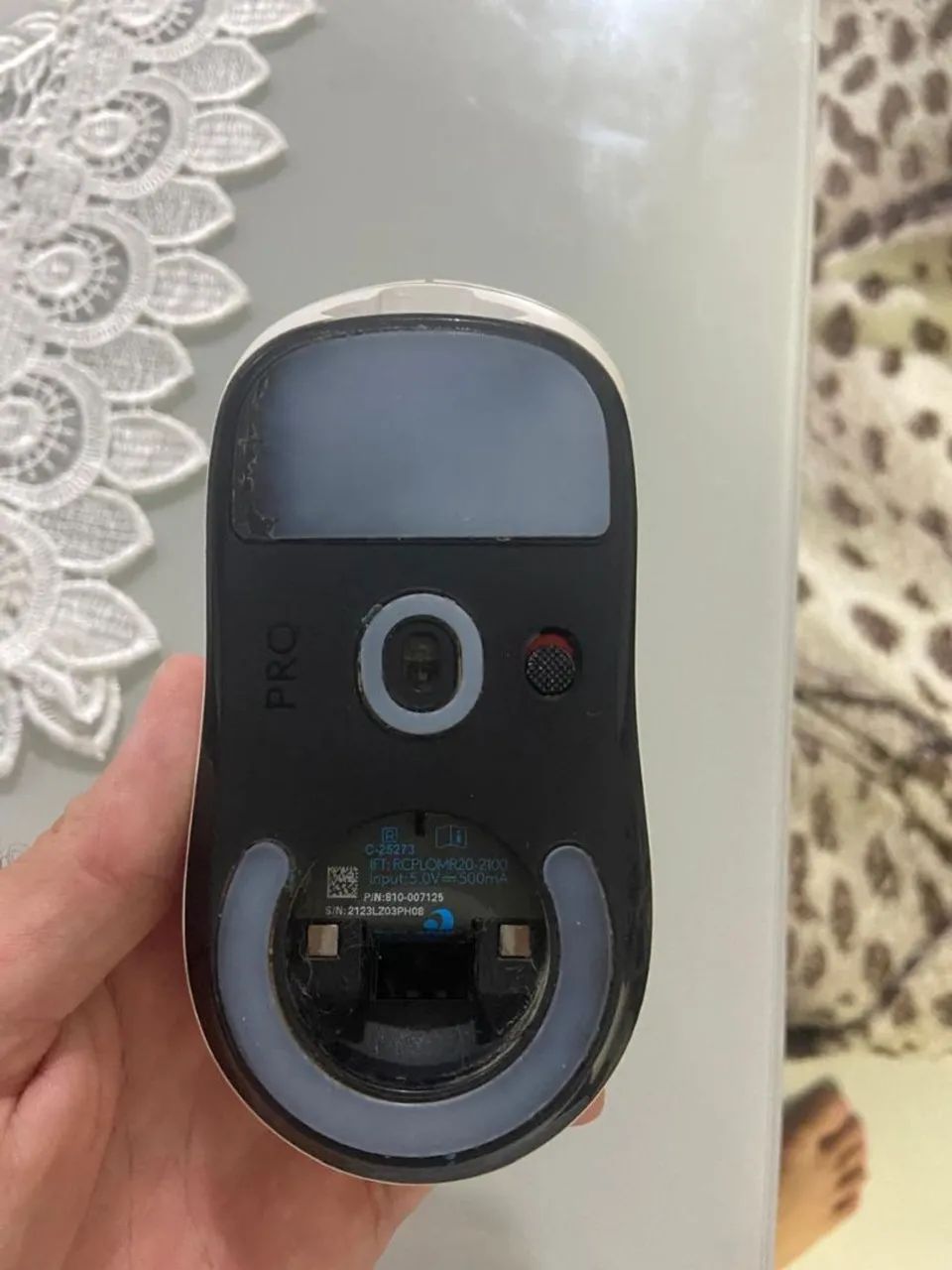 Mouse Gpro - superlight Logitech Branco  - Foto 3