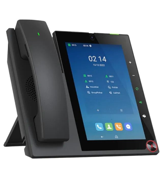 Dinstar Telefone IP A808B 16 Linhas Android 11 Poe Gigabit - Foto 2
