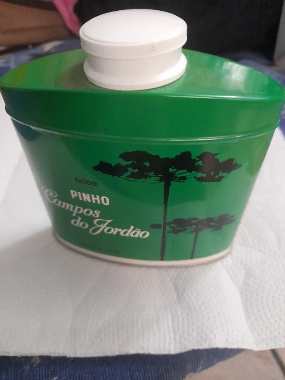TALCO PINHO CAMPOS DO JORDÃO RETRÔ ORIGINAL SEM USO - Foto 3