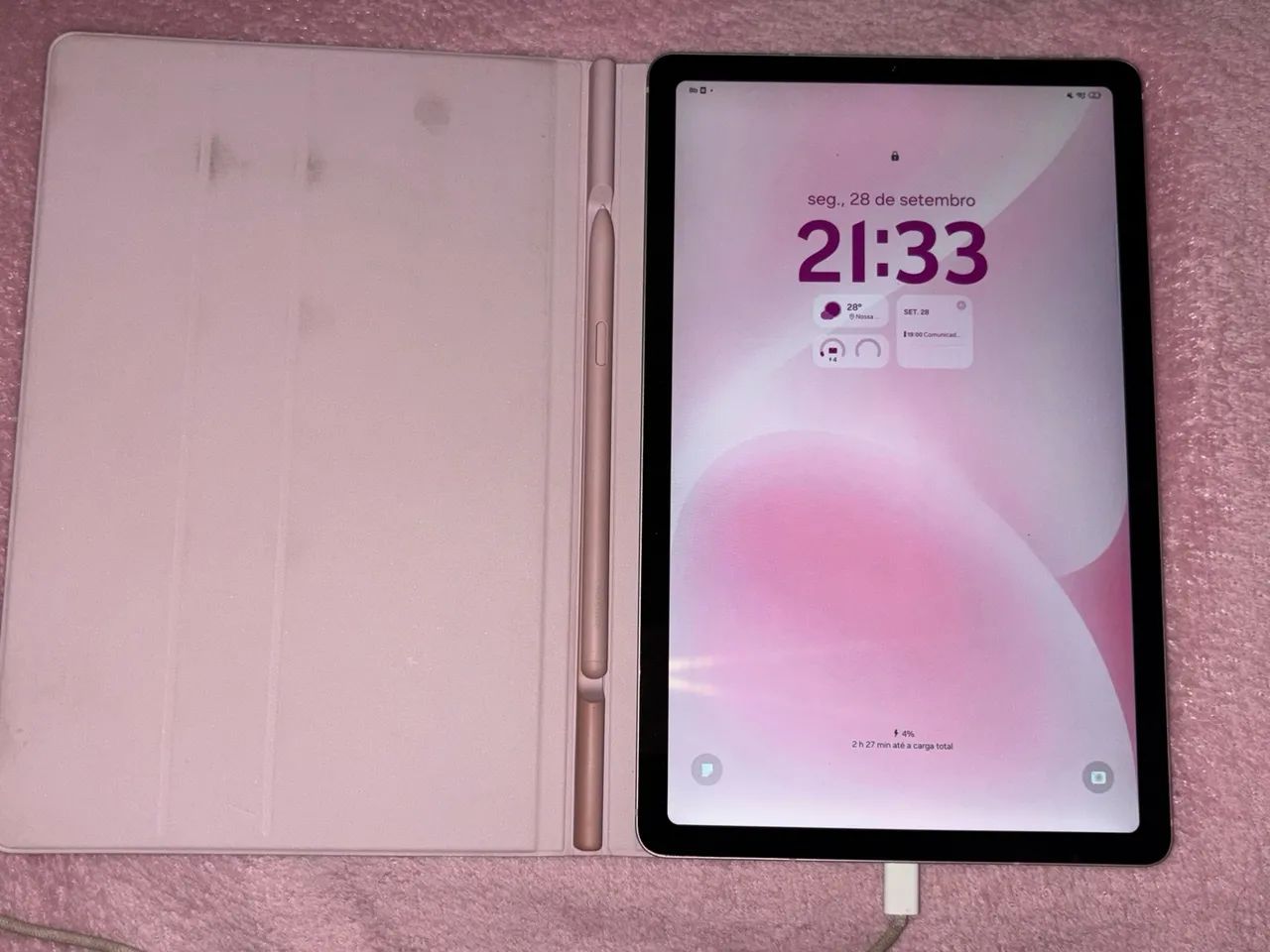 Tablet Samsung TabS6 Lite Rosa - Foto 3