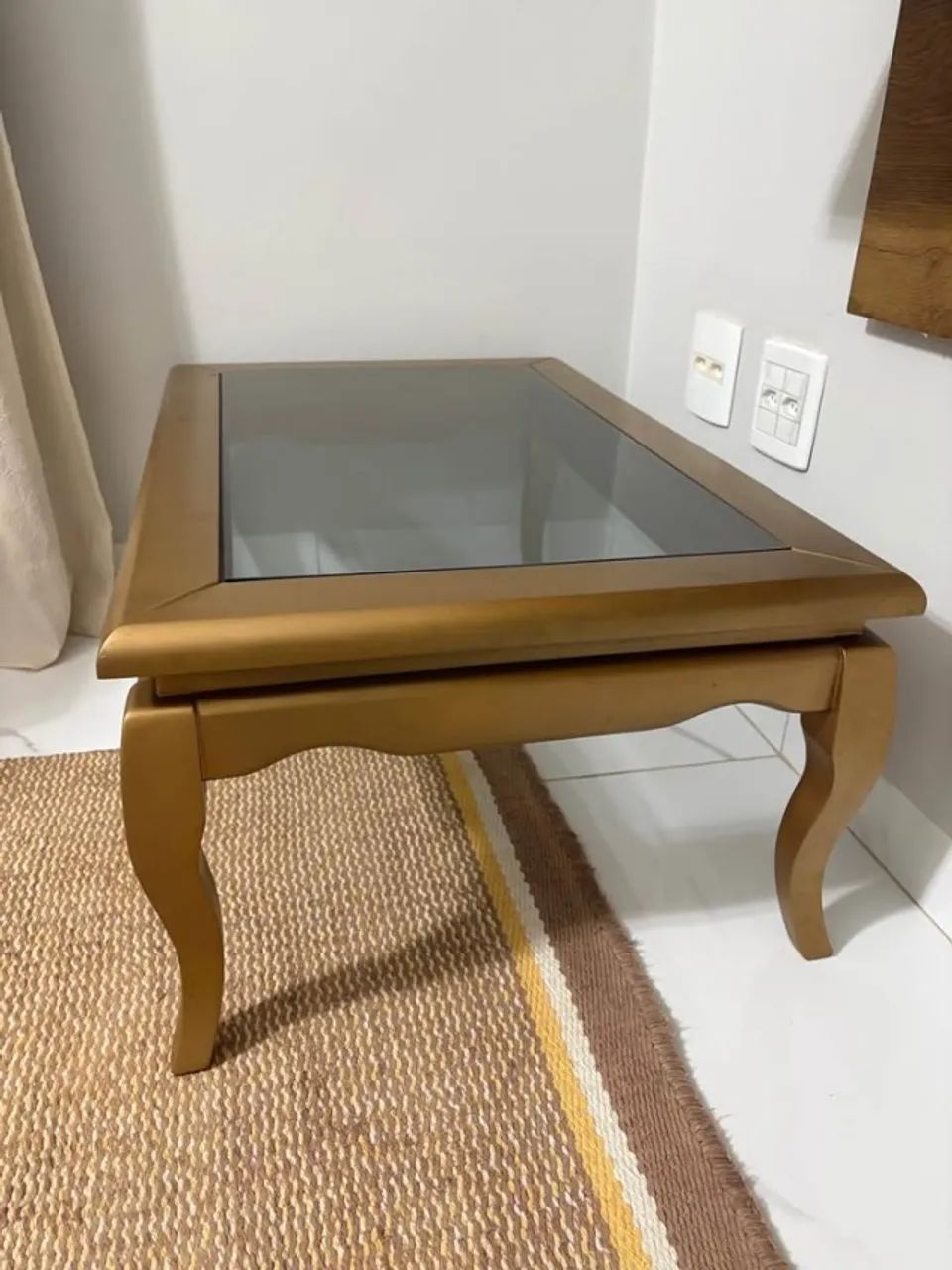 Vendo mesa de canto e mesa de centro para sala - Foto 4