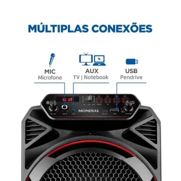 Caixa de som amplificada Mondial Modelo Cm-150 - Foto 2