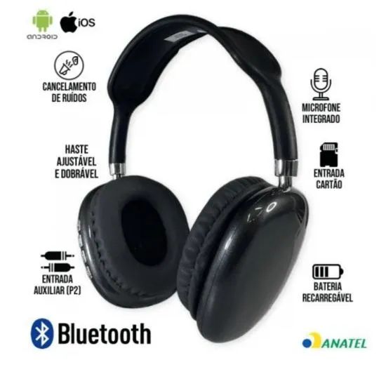 Headphone Bluetooth P9 - Foto 2