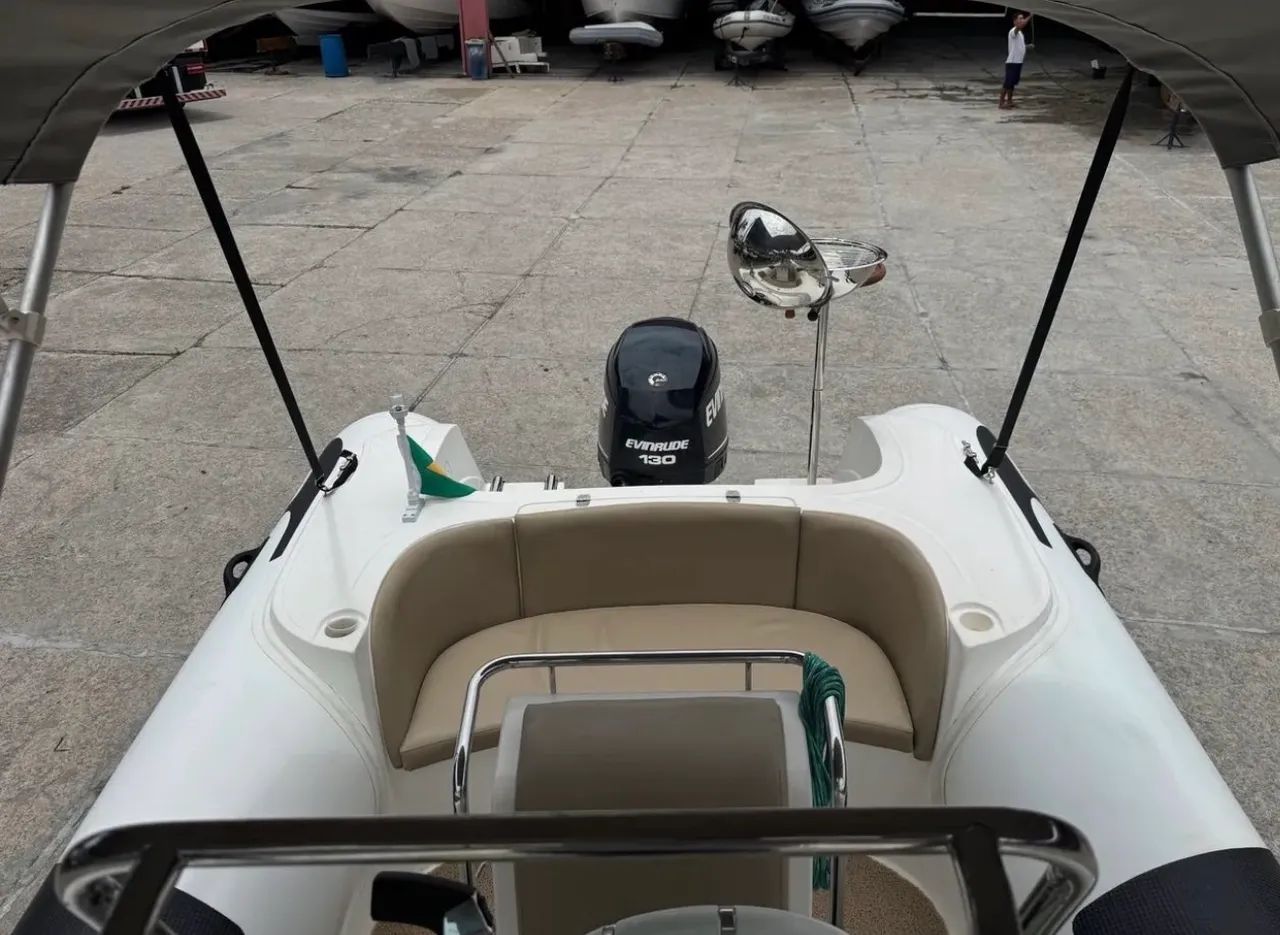 Zefir G600 2014 Impecável + Evinrude 130HP (190h) | Pronto pra Navegar - Foto 2