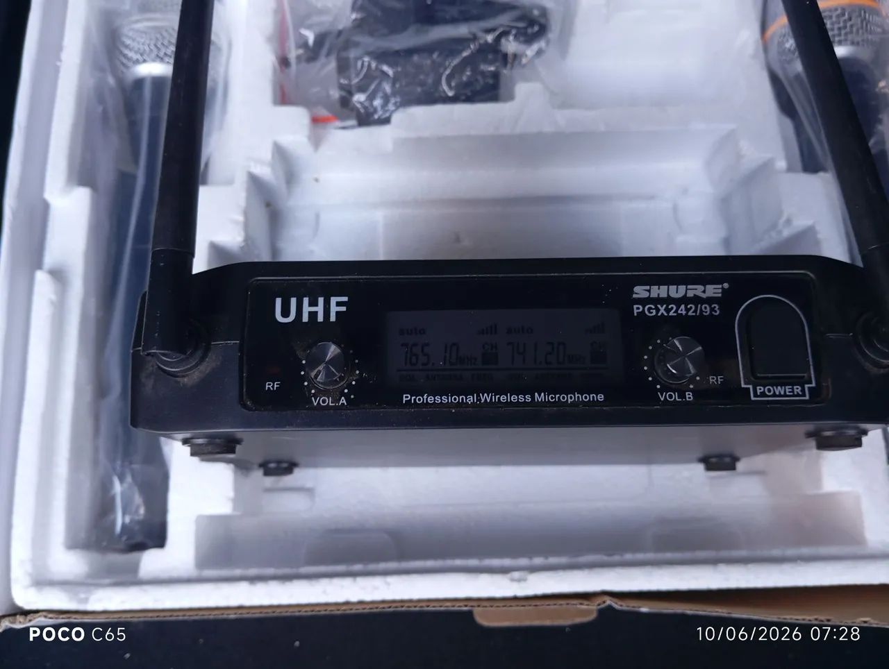 Kit microfone shure - Foto 4
