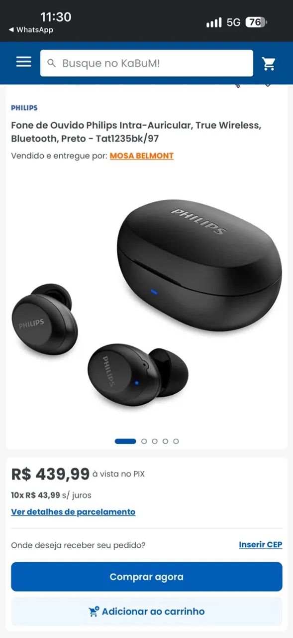 Fone Philips  - Foto 5