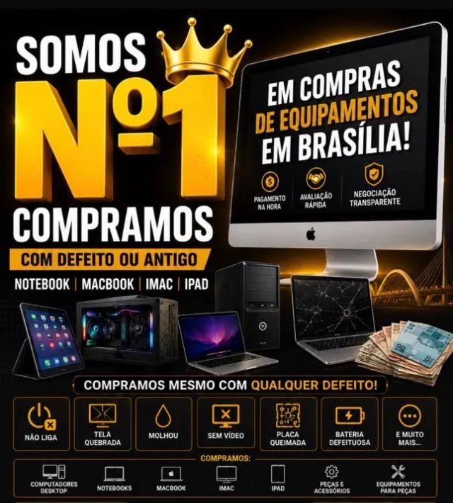 Compramos Computador com Defeito | Desktop | CPU | PC Antigo | Brasília DF