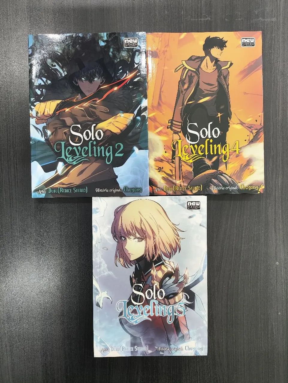 Solo Leveling - 2, 4 e 5 (New Pop)
