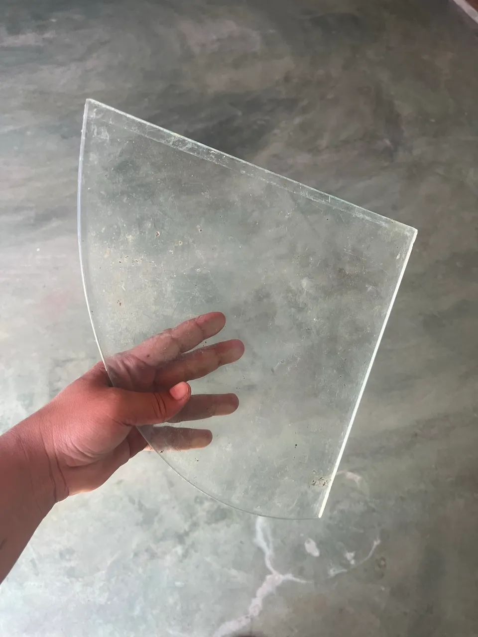Prateleiras de vidro meia lua  6 peças  - Foto 2