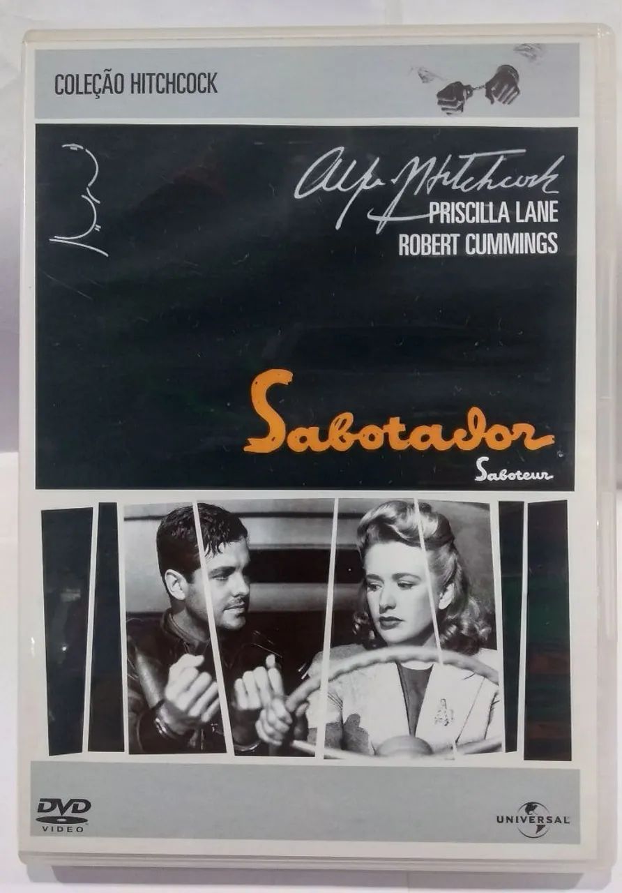 DVD Sabotador Alfred Hitchcock