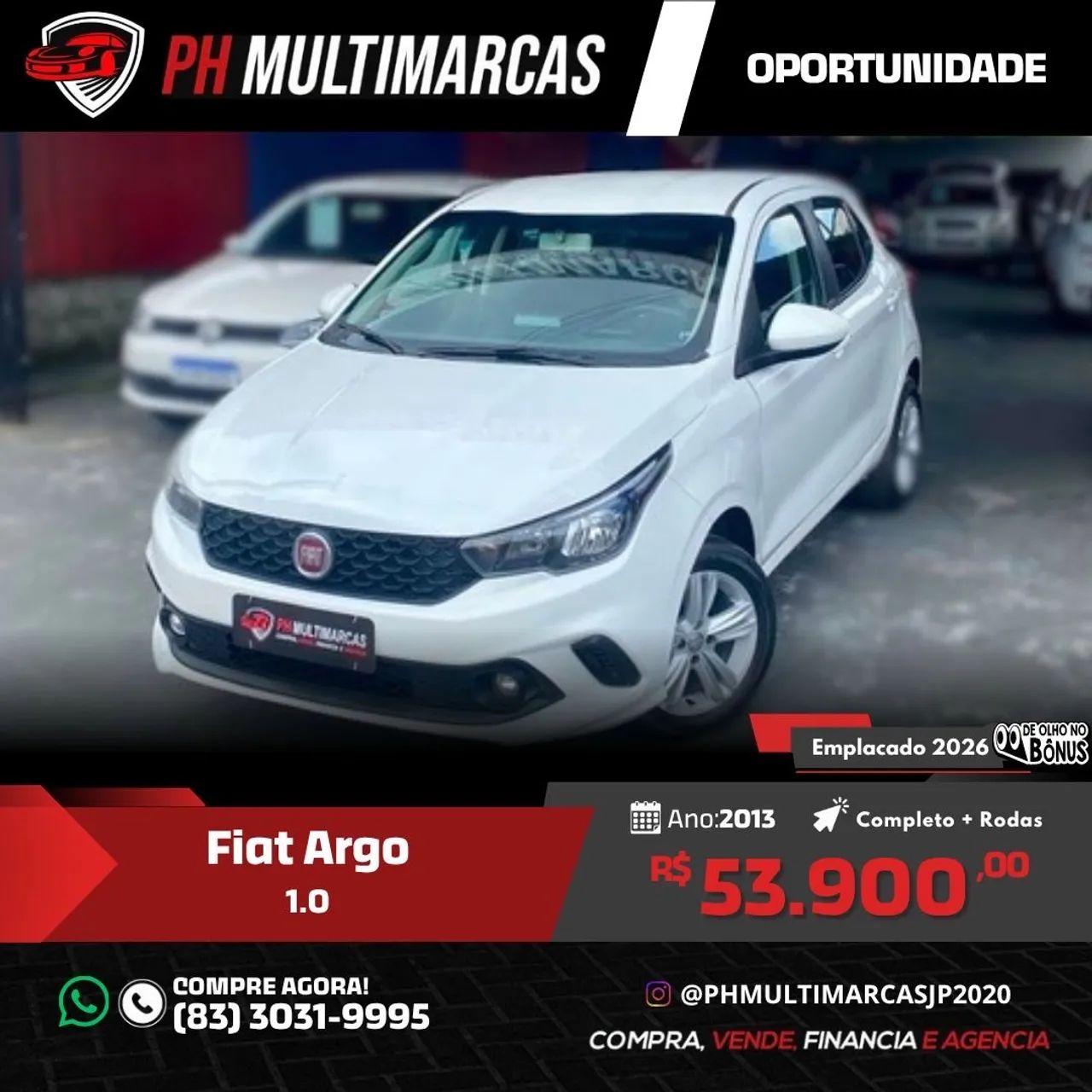 Fiat Argo ARGO DRIVE 1.0 6V Flex 2019