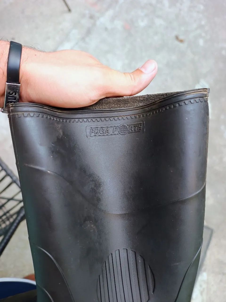 Botas de PVC Pega Forte - Tamanho 42 - Foto 5