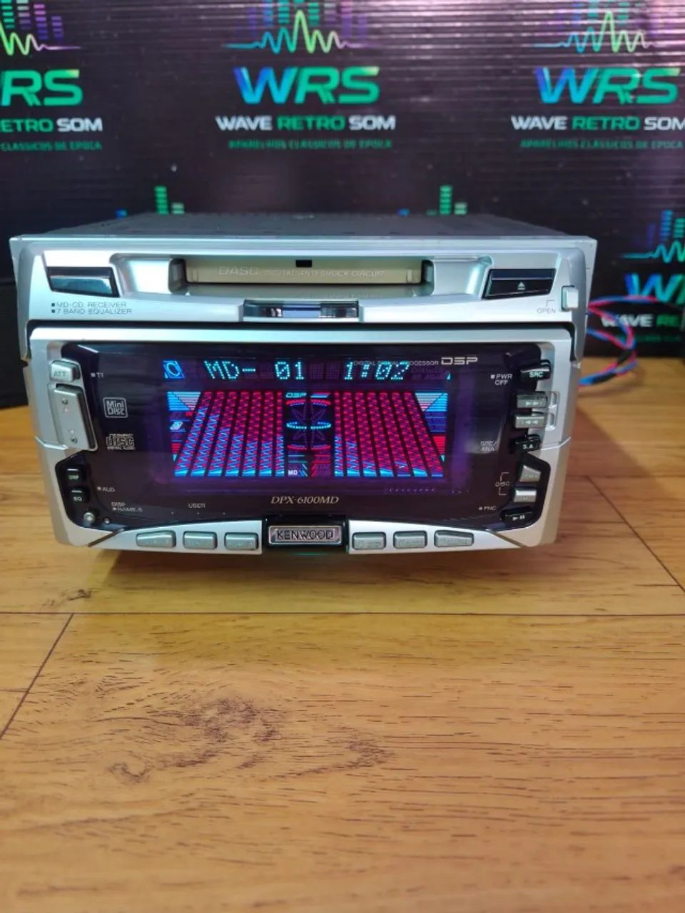 KENWOOD DPX-6100MD CD・MDデッキ KENWOOD DPX-6100 CD,MD ñ pioneer carrozzeria - Aparelhos de Som