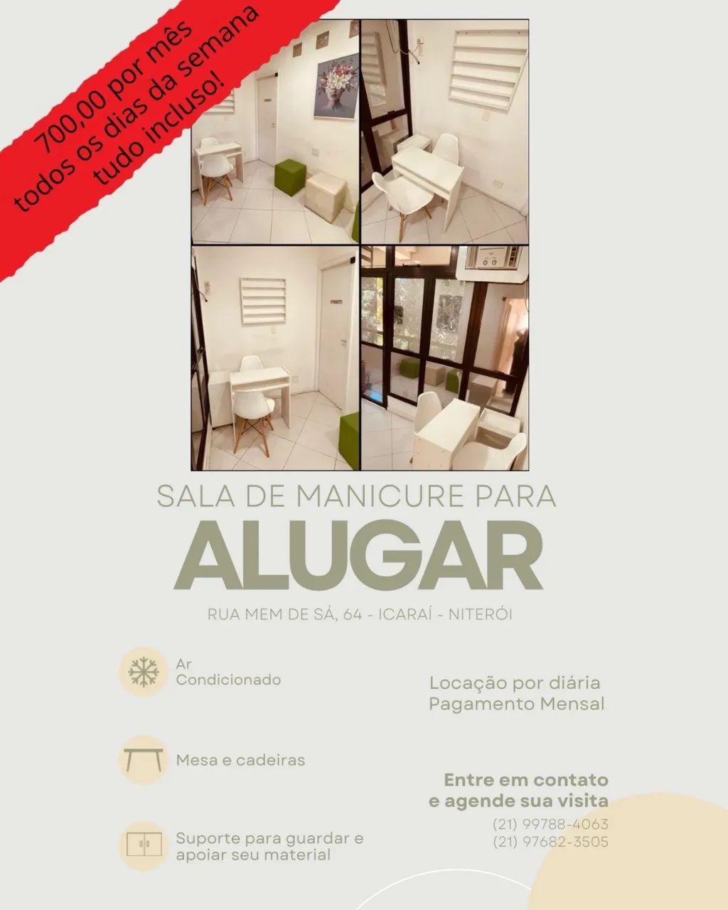 Sala de MANICURE para alugar  - Foto 4