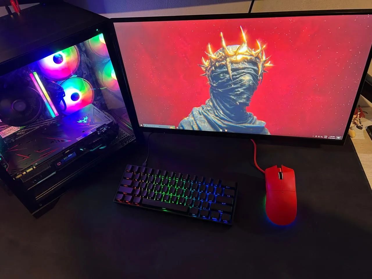 Pc gamer amd black Roda tudo
