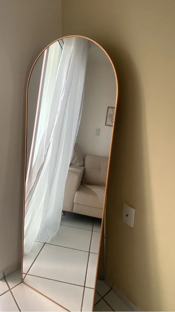 Espelho com suporte de chão  - Foto 2