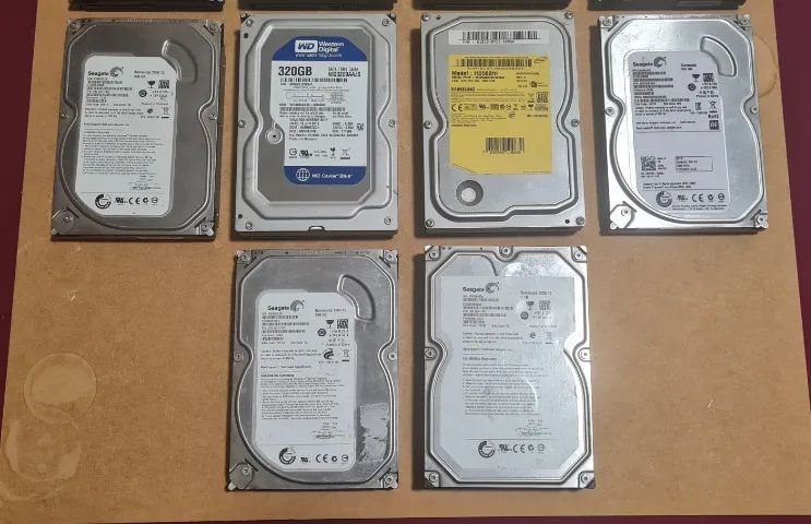 LOTE COM 10 HDS DE COMPUTADOR DE MESA VÁRIAS CAPACIDADES - Foto 3