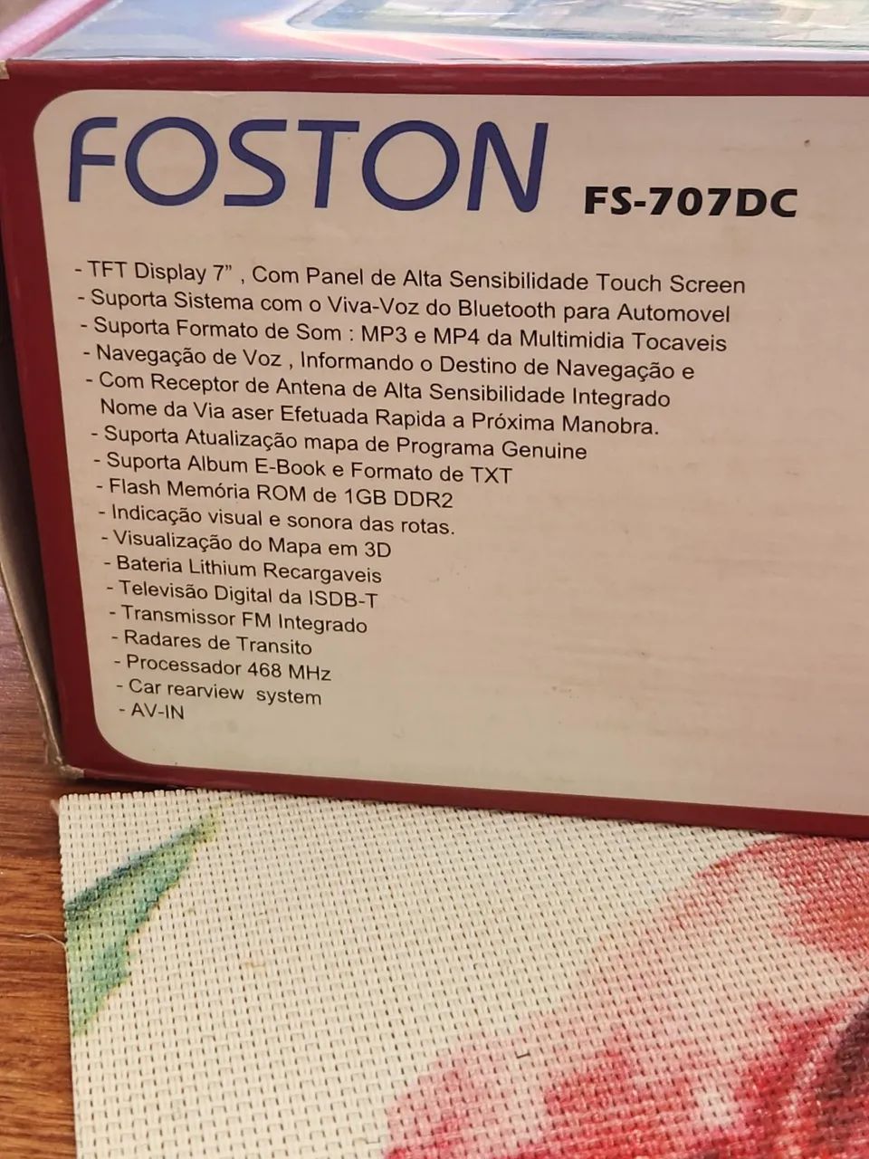 GPS Foston 07 polegadas novo na caixa.  - Foto 4