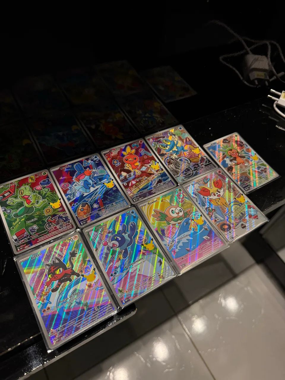POKÉMON parceiros iniciais NM (consultar valor)