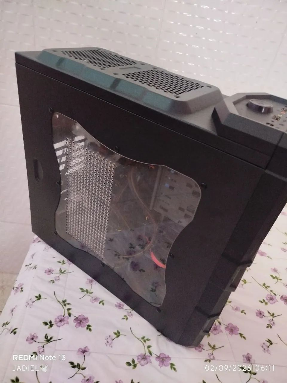 CPU, processador i3,fonte 600w, memória ddr3 4gb e placa mãe com defeito  - Foto 2