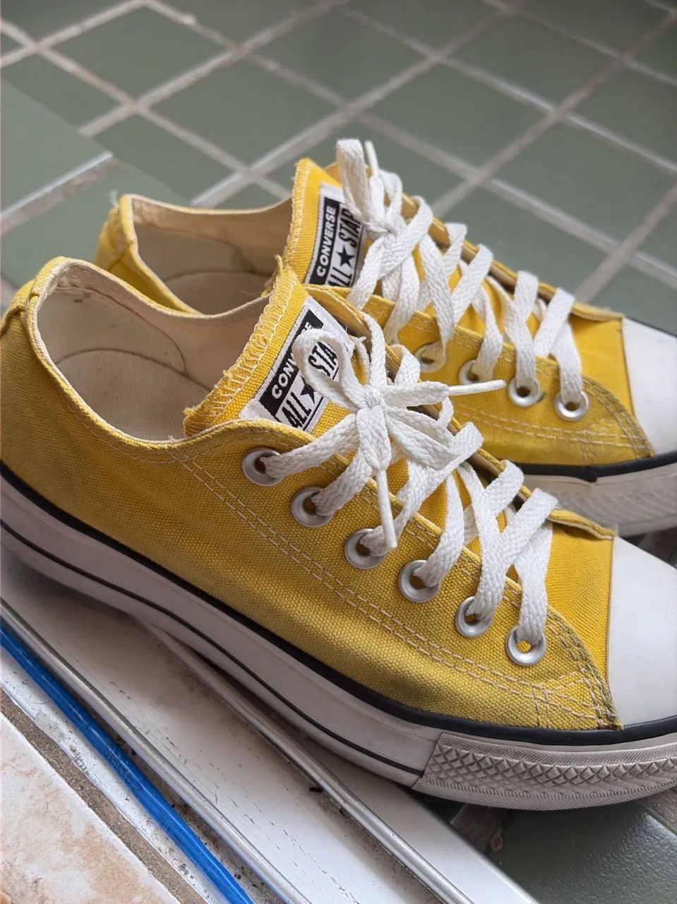 Tênis all star amarelo 