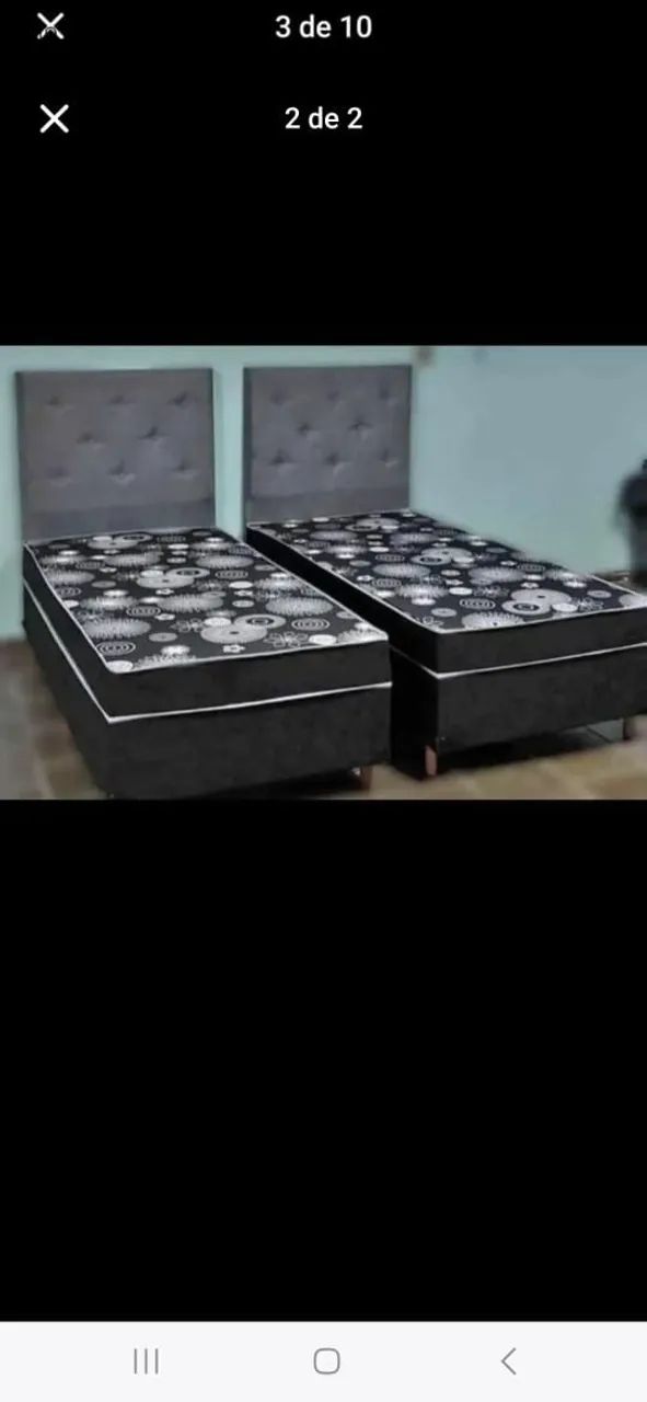 Cama box molas enssacadas  - Foto 3