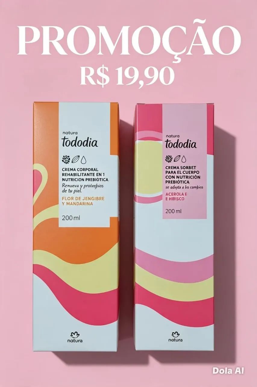 Hidratante corporal Natura TODODIA 