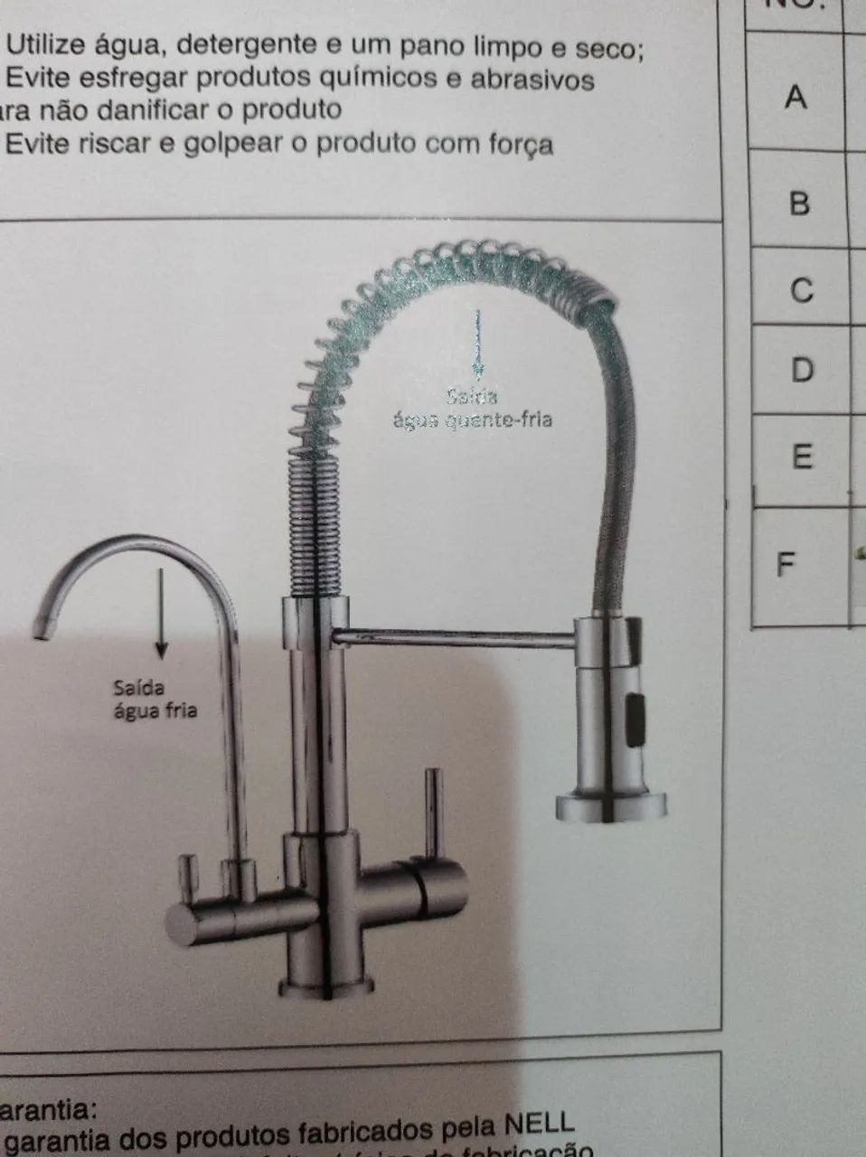 Nell Gourmet Faucet F-02 Dual-Mount Kitchen Faucet, Chrome Finish.