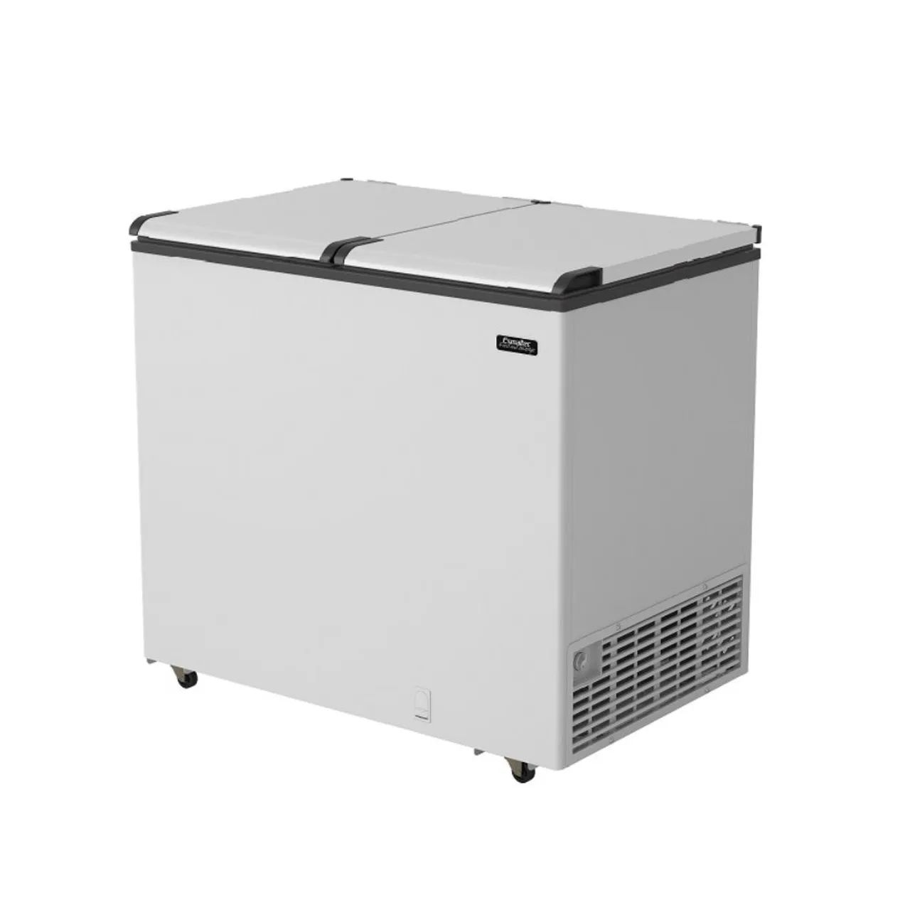 Freezer horizontal duas portas esmaltec 