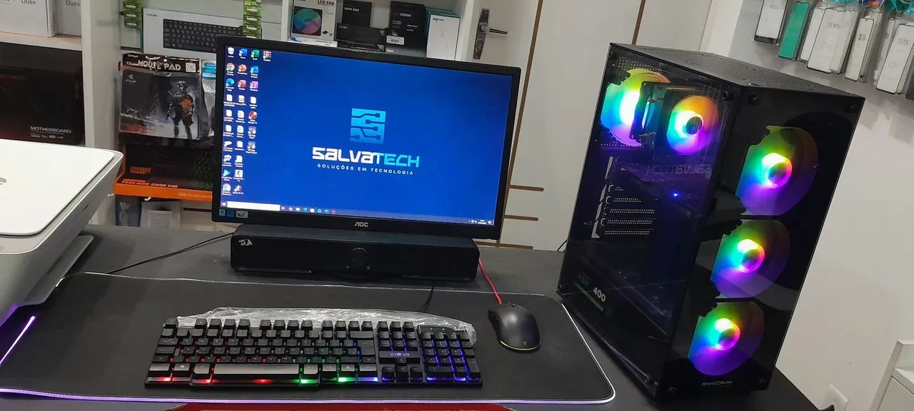 PC GAMER INTEL CORE I5 4° Gen + 16 DE RAM + RX580 DE 8GB - Foto 5